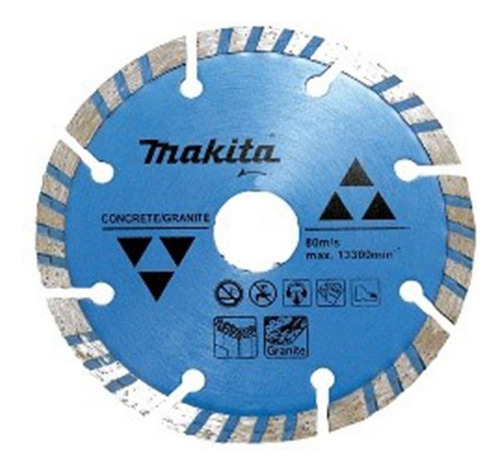 Disco Diamantado Makita Segmentado 230mm Seco Para Esmerilha