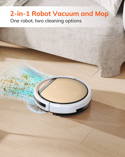 Combinacion De Robot Aspirador Y Trapeador Ilife, Furgoneta
