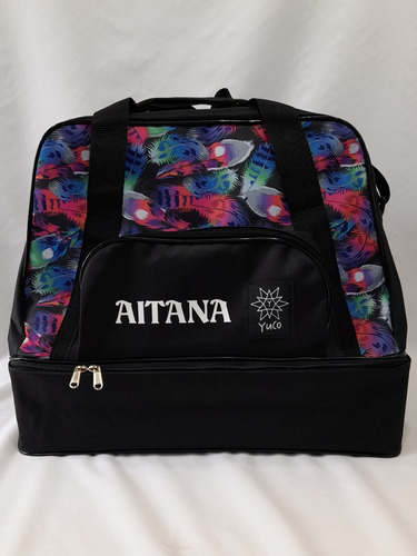 Imagen 6 de 9 de Bolso Cajon P/patin Artistico Estampado (opc Personalizable)