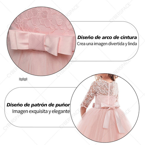 Vestido De Manga Para Niñas Larga De Fiesta De Halloween | Meses sin intereses Vestido De Manga Para Niñas Larga De Fiesta De Halloween | Meses sin intereses
