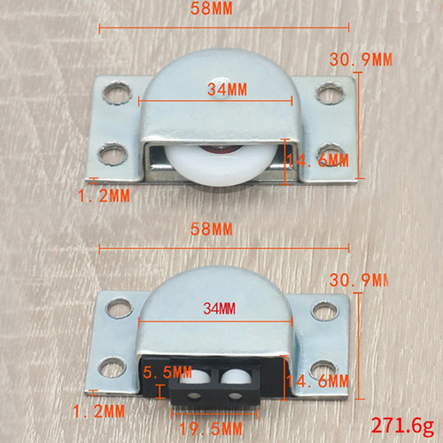 Ruedas Para Puertas Correderas Rodillo Para Puertas De