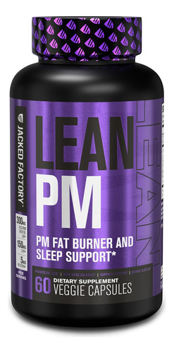 Lean Pm - Quemador De Grasa Nocturno, Suplemento Para Dormi.