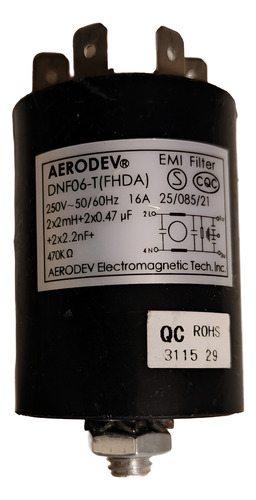 Filtro De Linea Antiparasitario Para Lavarropas Patrick Mabe