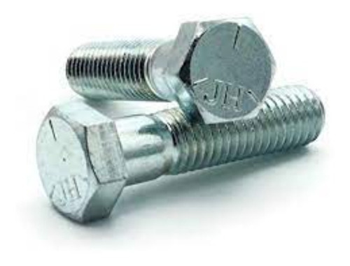 1/4 -20x2-1/2 Tornillo Hexagonal Grado 5 Galv Zinc 60 Piezas