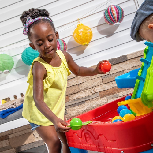 Mesita De Estimulación Con Pelotas Stem-step2 Juego Infantil