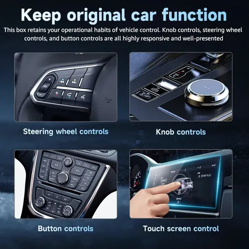 Adaptador Inalámbrico Car Play, 2 En 1 Android Auto