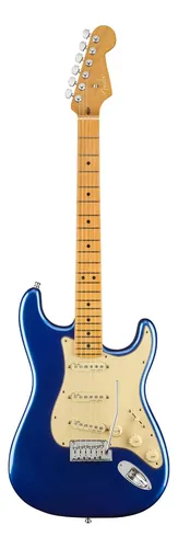 Fender American Ultra ストラトキャスターコブラブルー Guitarra elétrica Fender American Ultra Stratocaster de amieiro
