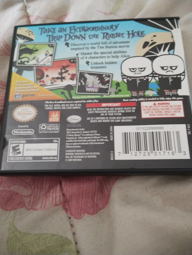 Alice In The Wonderland Nintendo Ds (Usado)