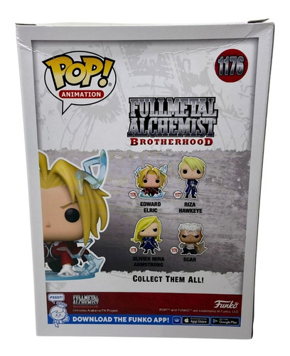 Fullmetal Alchemist Brotherhood Edward Elric Funko Pop #1176