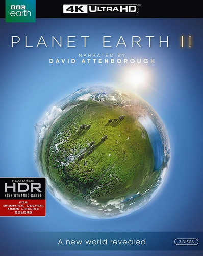 4k Ultra Hd Blu-ray Planet Earth 2 / Subtitulos En Ingles