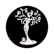 Comprar Combo 25 Souvenirs Chica Arbol Con Flores Caladas Mdfplus