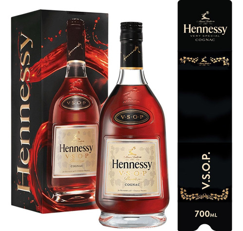 Hennessy conhaque garrafa 700ml