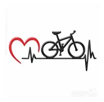 Comprar Adesivo Emblema Bike Mtb Batimentos Cardíacos Resinado 3d