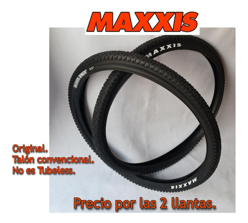 Llantas Maxxis 29*2.25 Rekon Race /talón Convencional/60tpi