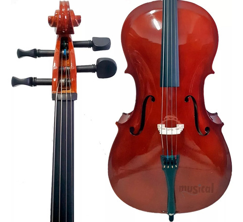 Violoncelo Vivace 4/4 Cmo44 Cello Profissional Oferta!