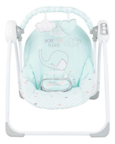 Mecedora Columpio Para Bebe Rabit Pilas Y Corriente Pasteles
