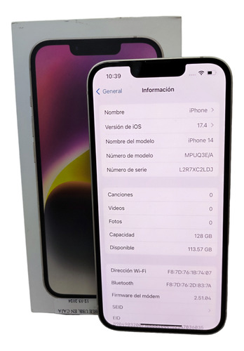 Celular iPhone 14
