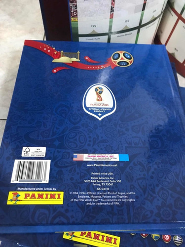 Imagen 2 de 10 de Álbum Del Mundial Rusia 2018 Pasta Dura Original Y Barajitas