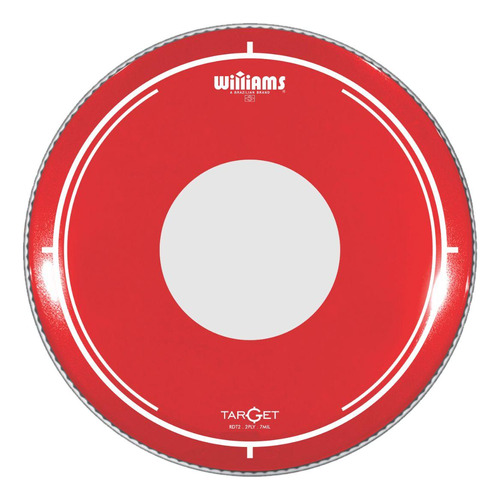 Pele Tom Bateria 10 Williams Filme Duplo Dt2 Double Clear Cor Vermelho