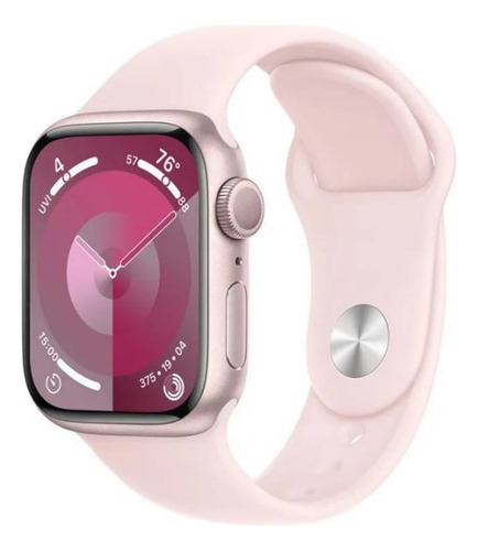 Apple Watch Serie 9 45mm Rosado Al Sb M/l Celular Mrml3ll/a