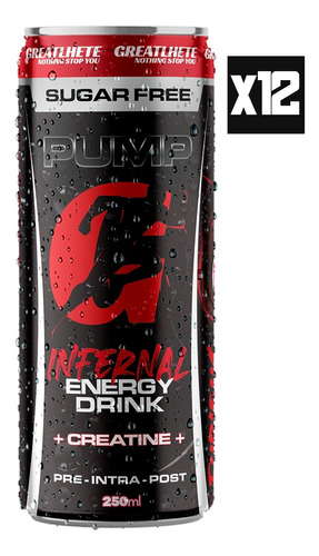 Energetica Pump Infernal Energy Drink 12 Unidades