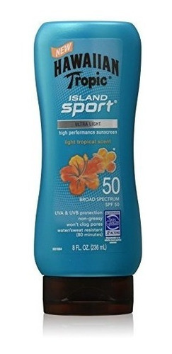 Hawaiian Tropic Island Deporte Amplio Sprectrum Loción De Pr