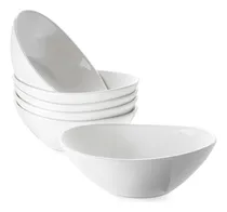 Comprar Tazones De Cereales Blancos De Dowan, 16 Onzas De Tazones De