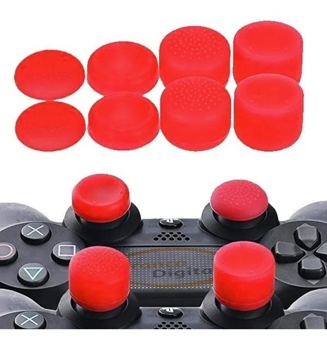 Thumbstick Grip Analogo Compatible Con Joystick Xbox Rojo