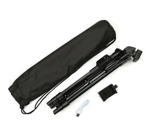 Trípode Profesional Cámaras + Soporte Compatible Celulares