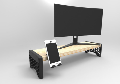 Imagen 2 de 9 de Soporte Base Para Monitor 01