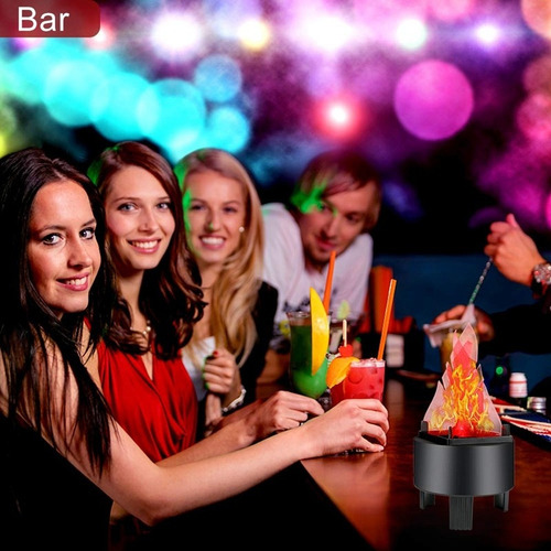 - Luz Led Con Efecto De Llama De Fuego Artificial For