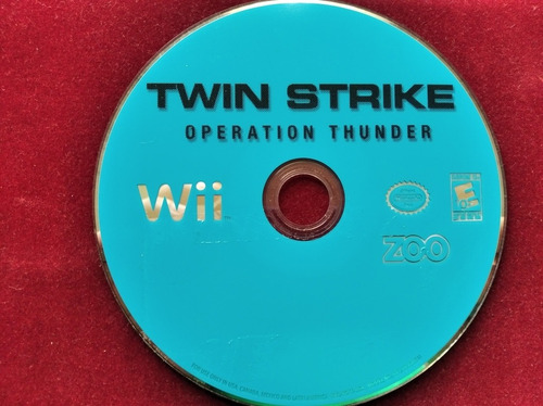 Twin Strike Operation Thunder ( Juego Nintendo Wii ) 5v(^o^)