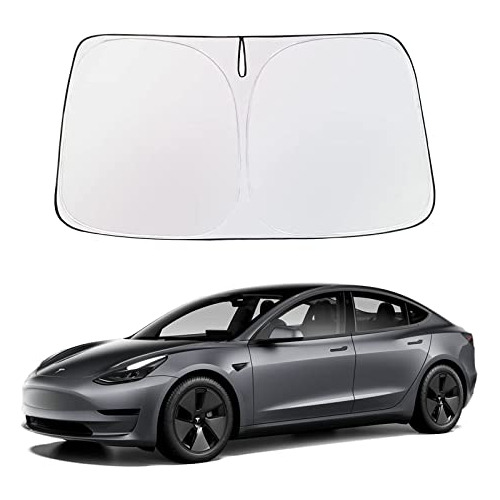 Cubierta De Parasol Frontal Tesla Model 3 Model Y, Pleg...