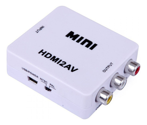 Caja Convertidora De Video Tm De Hdmi A Rca 720p 1080p