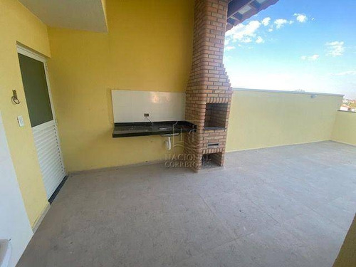 Cobertura Com 2 Dormitórios À Venda, 86 M² Por R$ 345.000,00 - Jardim Utinga - Santo André/sp - Co4831