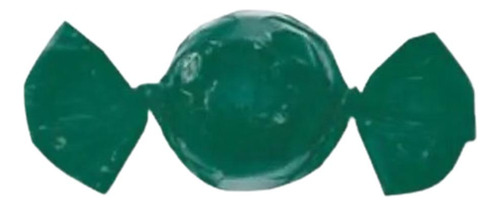 Embale Embalagem Para Trufa Liso15x16cm Verde Escuro Verde Liso