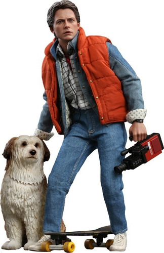 Hot Toys Bttf Marty Macfly & Einstein