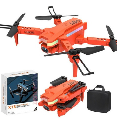 Cámara Mini Drone Xt8 Infantil De Fotografía Aérea