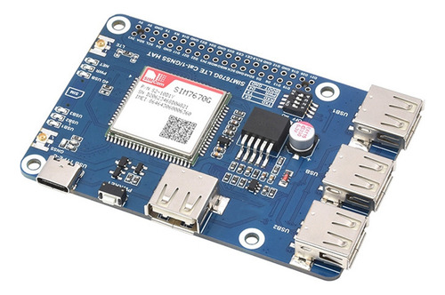 Módulo Sim7670g Para Expansión Lte Cat-1/gnss/usb