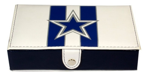 Imagen 5 de 5 de Dominó Vaqueros De Dallas, 100% Acrílico. Estuche Tipo Libro