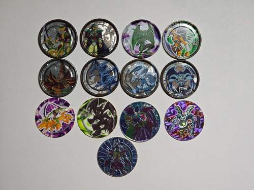 Paquete 13 Tazos Yugioh Sabritas (Usado)
