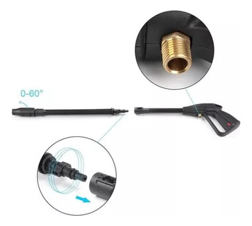 Kit De Hidrolimpiadora De Alta 5m 5m 47cmx18cmx4.5cm