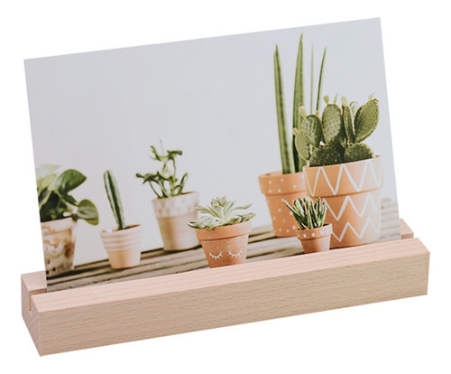 Tarjeteros De Madera, Soportes Para Números De Mesa, Pictu