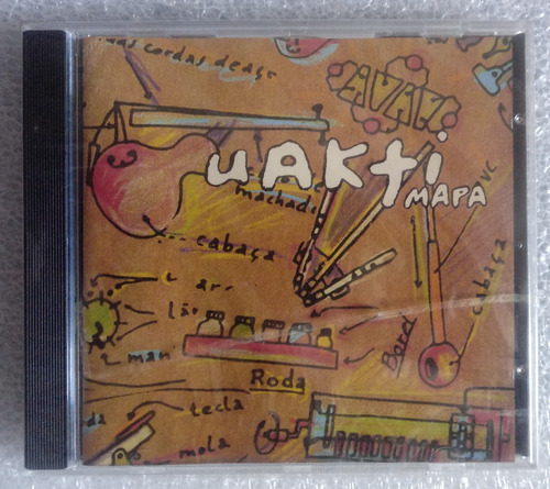 Cd Uakti Mapa Folk Instrumental Fusion Importado Lacrado 92 (Usado)