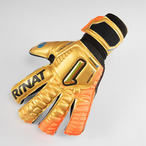 Imagen 2 de 5 de Guante De Portero Rinat Egotiko Elemental Turf Niño Oro
