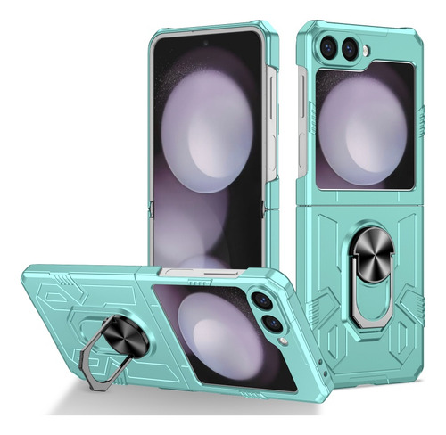 Funda De Teléfono Armors Con Soporte Anular Para Samsung Galaxy Z Flip 7, 6, 5 Z 4 3 5g, Antiimpacto, A Prueba De Golpes