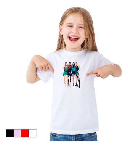 Playera  Infantilregalo Colores Blackpiink #3