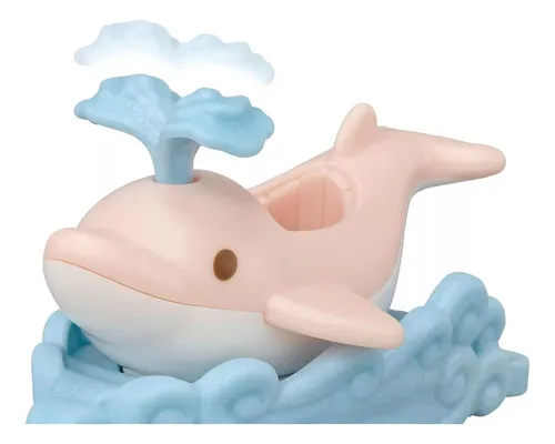 Sylvanian Families 80 Bebé Foca Y Ratón Con Barco Y Delfín