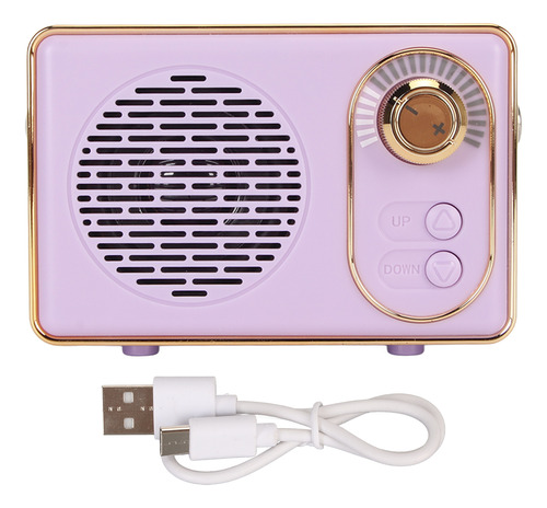 Altavoz Bluetooth 5.0 Retro, Mini Altavoz Bluetooth Vintage