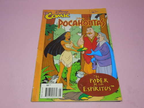 Disney El Comic Pocahontas El Poder De Los Espiritus 